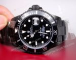 High Quality Replica Solid Black Rolex Submariner watch Ceramic Bezel 40mm